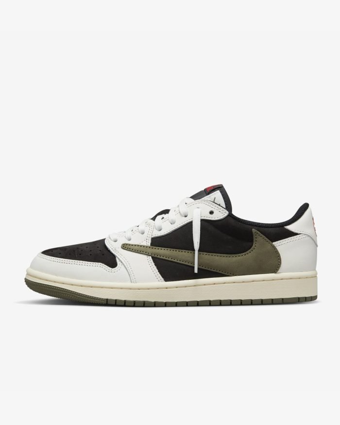 Air Jordan 1 Low x Travis Scott Oliva Mediana - Imagen 1