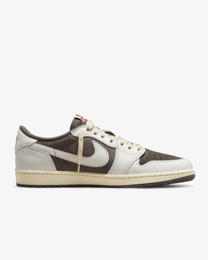 Air Jordan 1 Low x Travis Scott Sail and Ridgerock - Imagen 2