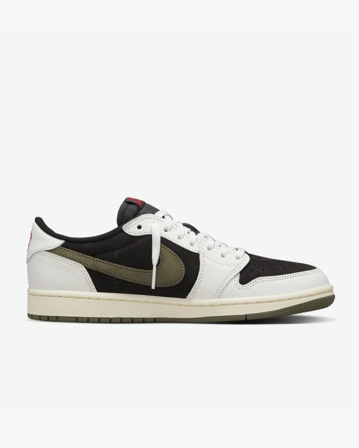 Air Jordan 1 Low x Travis Scott Oliva Mediana - Imagen 2
