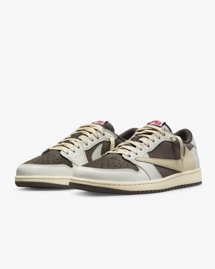 Air Jordan 1 Low x Travis Scott Sail and Ridgerock - Imagen 3