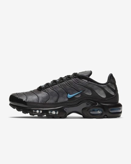 NIKE AIR MAX PLUS "BLACK/LASER BLUE"