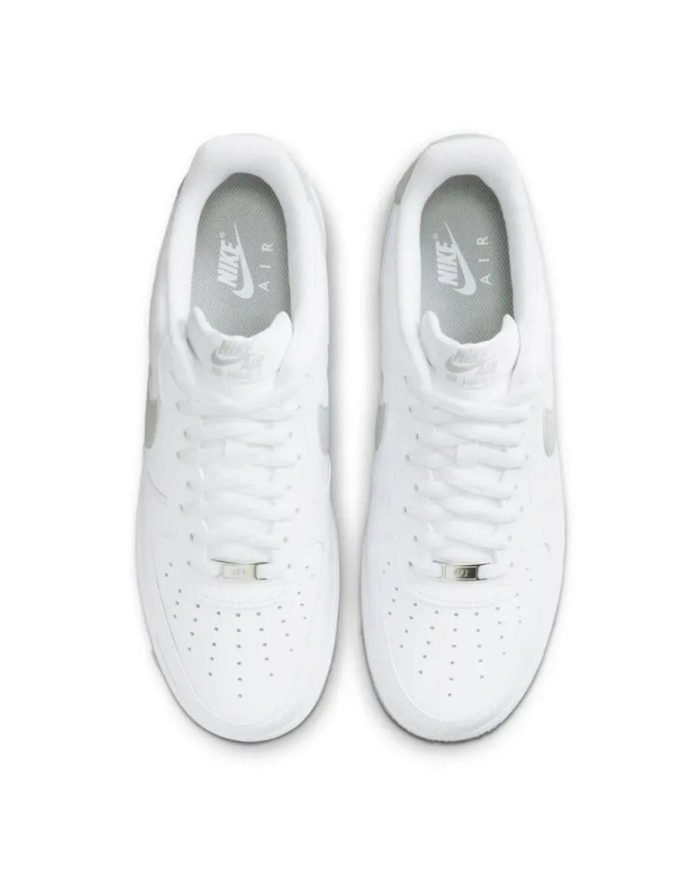 Nike force one  white grey - Imagen 4