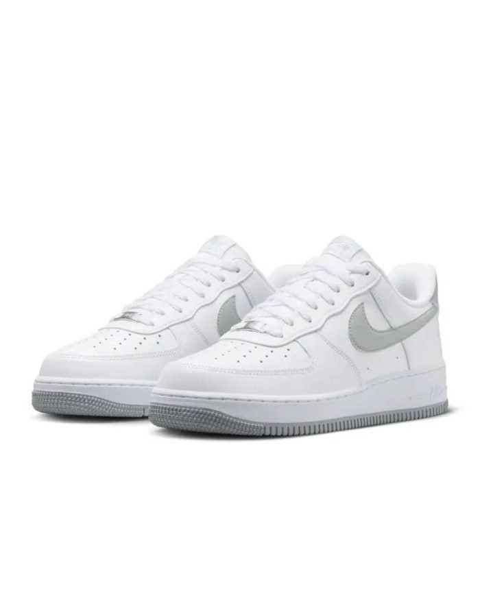 Nike force one  white grey - Imagen 2